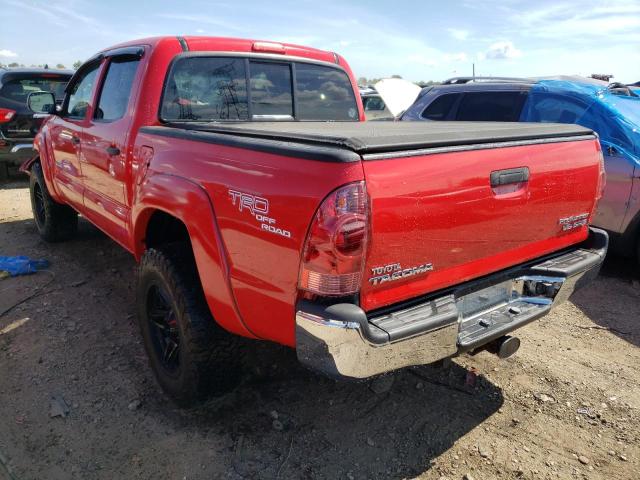 5TEJU62N37Z457495 - 2007 TOYOTA TACOMA DOUBLE CAB PRERUNNER RED photo 3