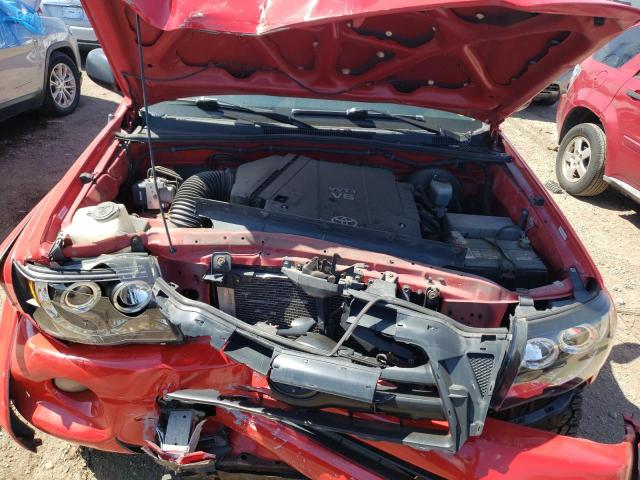 5TEJU62N37Z457495 - 2007 TOYOTA TACOMA DOUBLE CAB PRERUNNER RED photo 7