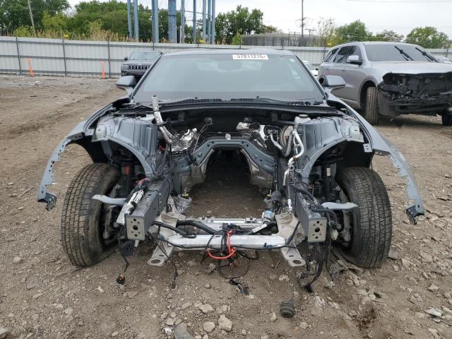 1G1FK1R60K0116909 - 2019 CHEVROLET CAMARO ZL1 GRAY photo 5