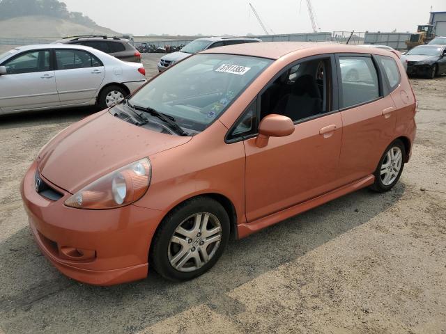 JHMGD37667S055208 - 2007 HONDA FIT S 橙色 照片 1