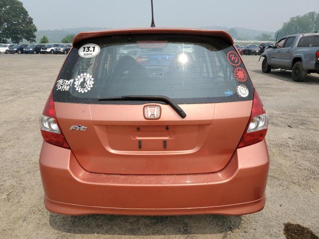 JHMGD37667S055208 - 2007 HONDA FIT S 橙色 照片 6