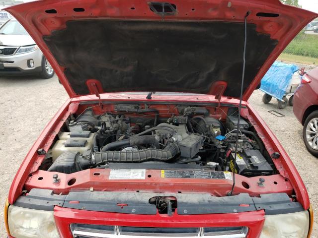 1FTYR14V41PB23524 - 2001 FORD RANGER SUPER CAB RED photo 11