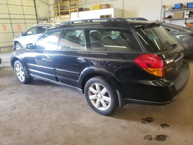 4S4BP61C176329745 - 2007 SUBARU LEGACY OUTBACK 2.5I BLACK photo 2