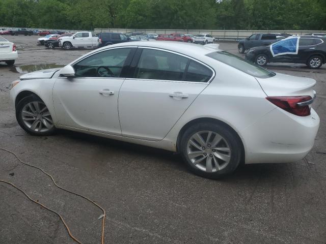 2G4GK5EX6G9119615 - 2016 BUICK REGAL WHITE photo 2