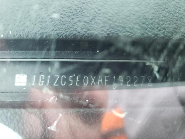 1G1ZC5E0XAF192278 - 2010 CHEVROLET MALIBU 1LT WHITE photo 12