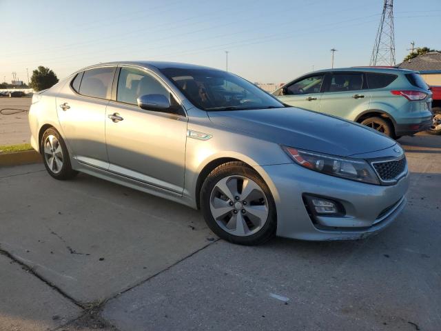 KNAGN4AD0F5091319 - 2015 KIA OPTIMA HYBRID BLUE photo 4