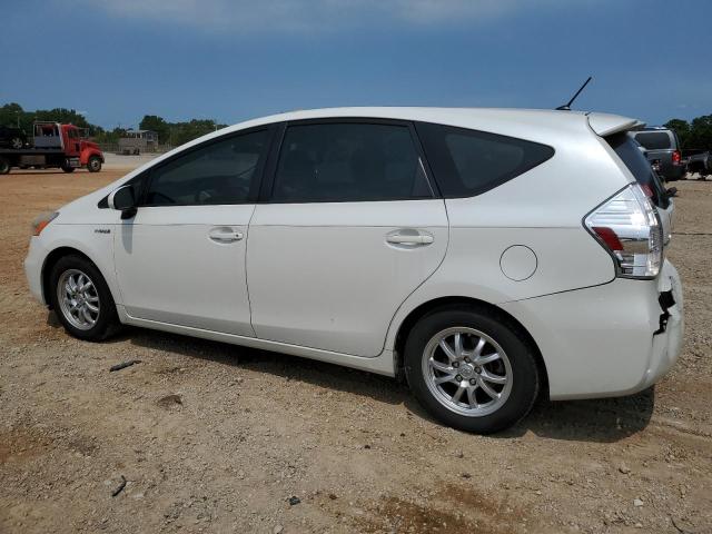 JTDZN3EU7C3183714 - 2012 TOYOTA PRIUS V WHITE photo 2