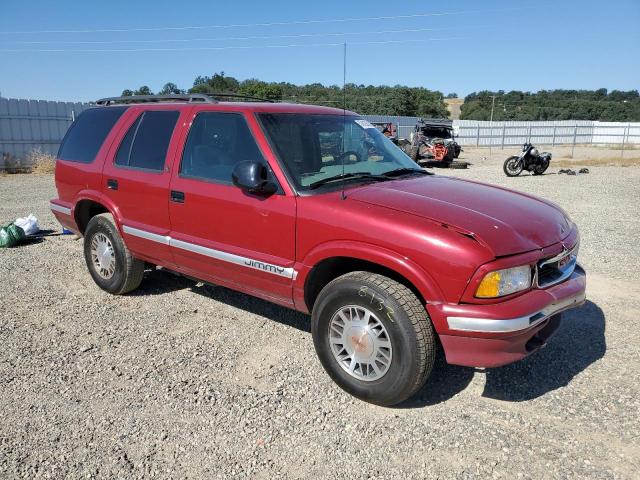 1GKDT13WXT2550205 - 1996 GMC JIMMY RED photo 4