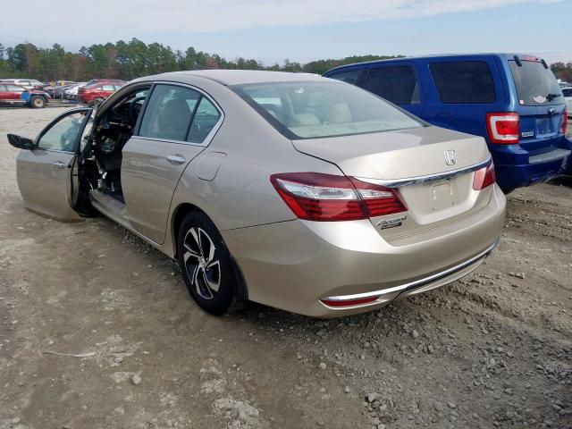 1HGCR2F37HA029860 - 2017 HONDA ACCORD LX  photo 3