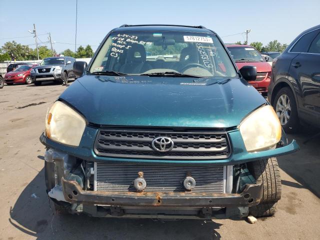 JTEHH20VX36085655 - 2003 TOYOTA RAV4 GREEN photo 5