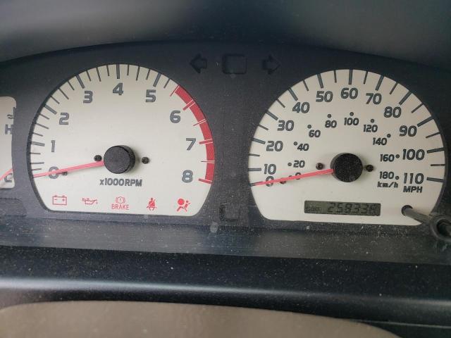 5TEGN92N04Z353485 - 2004 TOYOTA TACOMA DOUBLE CAB PRERUNNER GOLD photo 9