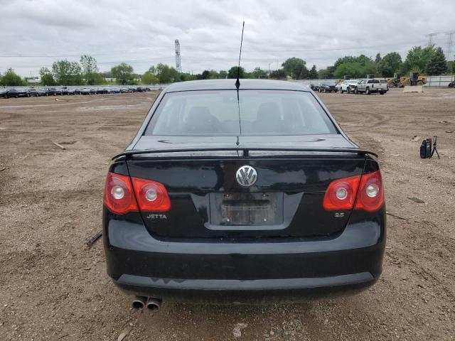 3VWEF81K27M058036 - 2007 VOLKSWAGEN JETTA WOLFSBURG 黑色 照片 6