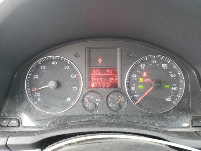 3VWEF81K27M058036 - 2007 VOLKSWAGEN JETTA WOLFSBURG 黑色 照片 9