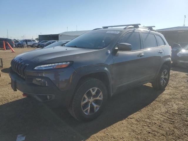1C4PJMBS9FW741352 - 2015 JEEP CHEROKEE TRAILHAWK CHARCOAL photo 1