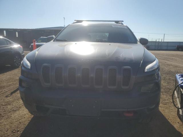 1C4PJMBS9FW741352 - 2015 JEEP CHEROKEE TRAILHAWK CHARCOAL photo 5