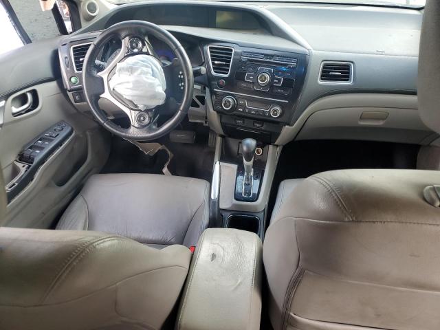 2HGFB2F96DH511205 - 2013 HONDA CIVIC EXL BLACK photo 8