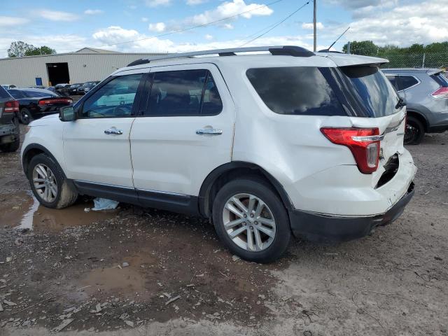 1FM5K7D98FGA27587 - 2015 FORD EXPLORER XLT თეთრი ფოტო 2