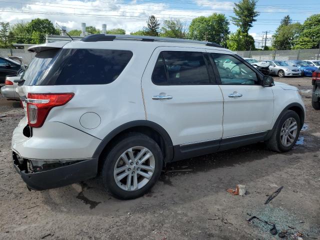 1FM5K7D98FGA27587 - 2015 FORD EXPLORER XLT თეთრი ფოტო 3