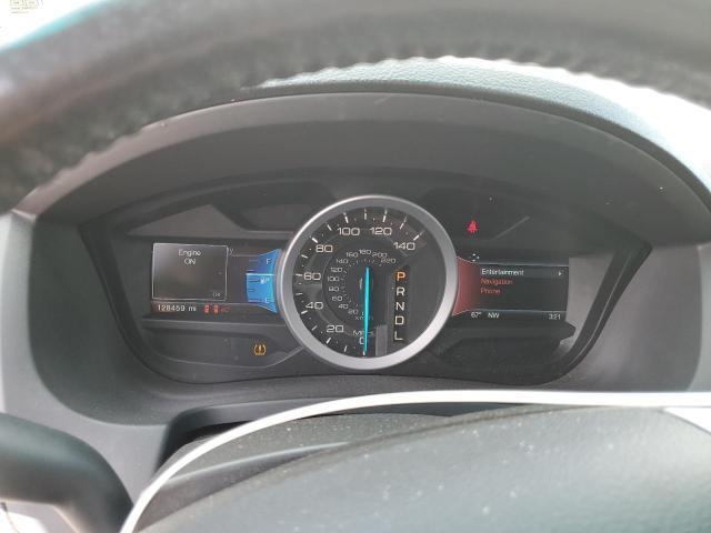 1FM5K7D98FGA27587 - 2015 FORD EXPLORER XLT თეთრი ფოტო 9