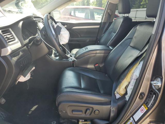 5TDJKRFH0GS261779 - 2016 TOYOTA HIGHLANDER XLE 灰色 照片 7