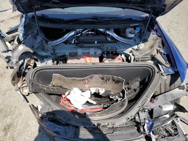 5YJSA1E47GF171847 - 2016 TESLA MODEL S Կապույտ լուսանկար 11