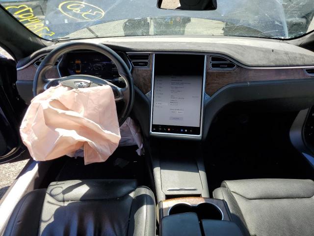 5YJSA1E47GF171847 - 2016 TESLA MODEL S Կապույտ լուսանկար 8