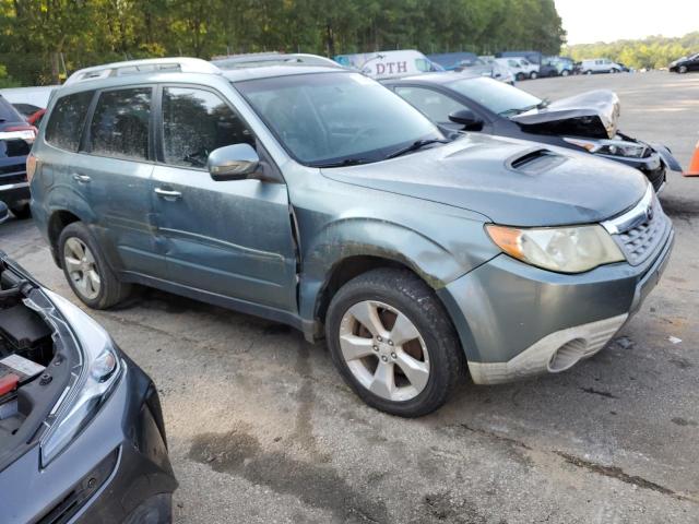 JF2SHGGC1BH720150 - 2011 SUBARU FORESTER TOURING 青色 照片 4