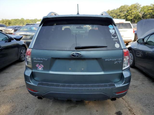 JF2SHGGC1BH720150 - 2011 SUBARU FORESTER TOURING TEAL photo 6