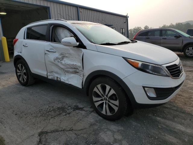 KNDPC3A26B7101626 - 2011 KIA SPORTAGE EX WHITE photo 4