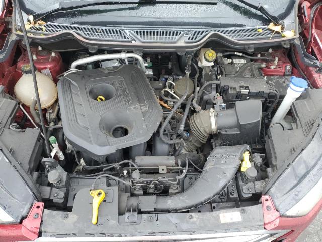 MAJ6S3GL2KC299942 - 2019 FORD ECOSPORT SE წითელი ფოტო 12