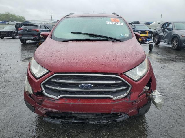 MAJ6S3GL2KC299942 - 2019 FORD ECOSPORT SE წითელი ფოტო 5