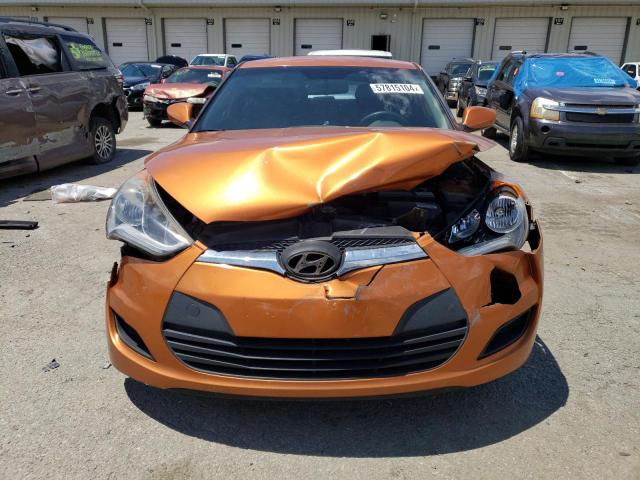 KMHTC6AD8GU278233 - 2016 HYUNDAI VELOSTER ORANGE photo 5