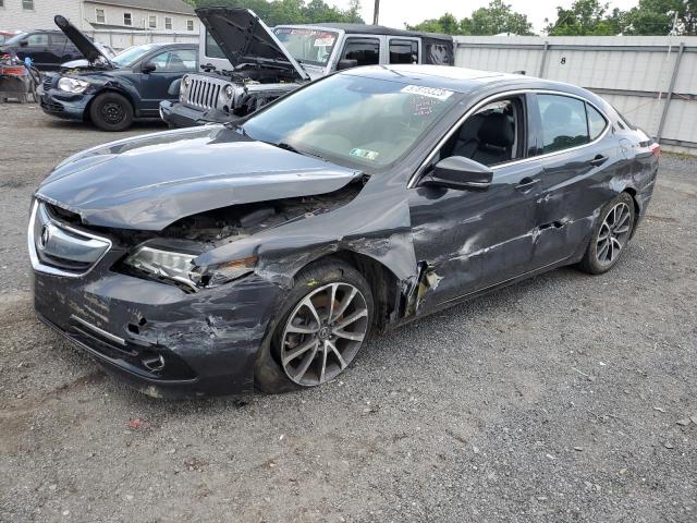 19UUB2F78FA016415 - 2015 ACURA TLX ADVANCE ნაცრისფერი ფოტო 1