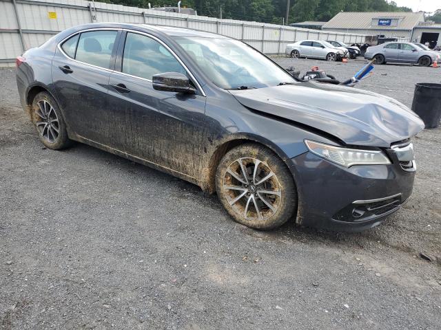 19UUB2F78FA016415 - 2015 ACURA TLX ADVANCE ნაცრისფერი ფოტო 4
