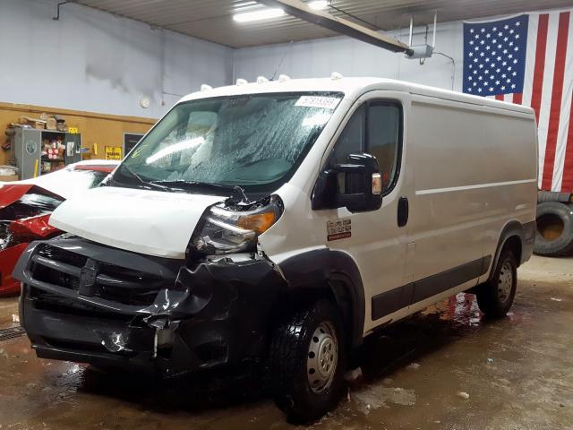 3C6TRVAG1EE100528 - 2014 RAM PROMASTER 1500 1500 STANDARD  photo 2