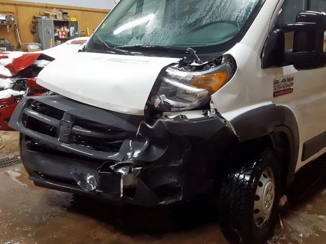 3C6TRVAG1EE100528 - 2014 RAM PROMASTER 1500 1500 STANDARD  photo 9