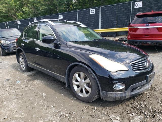 JNKAJ09F18M352886 - 2008 INFINITI EX35 BASE შავი ფოტო 4