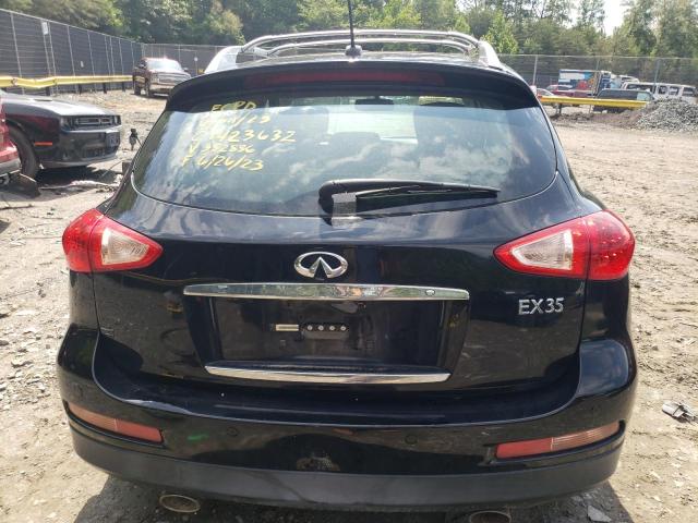 JNKAJ09F18M352886 - 2008 INFINITI EX35 BASE შავი ფოტო 6