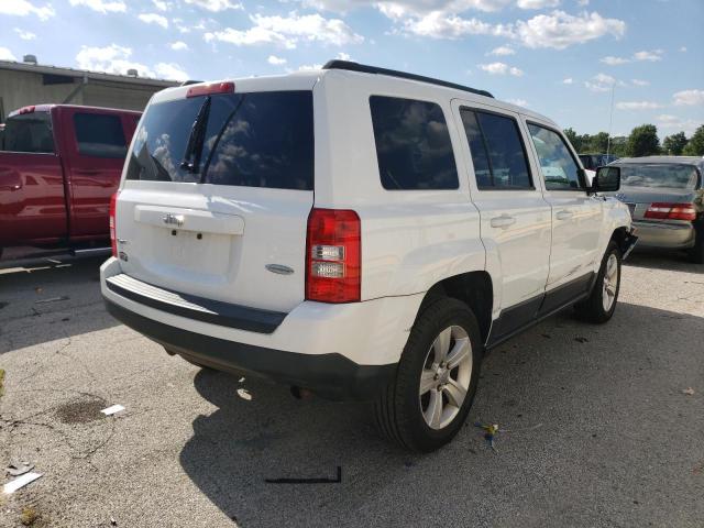 1C4NJRFB6DD234612 - 2013 JEEP PATRIOT LATITUDE WHITE photo 4