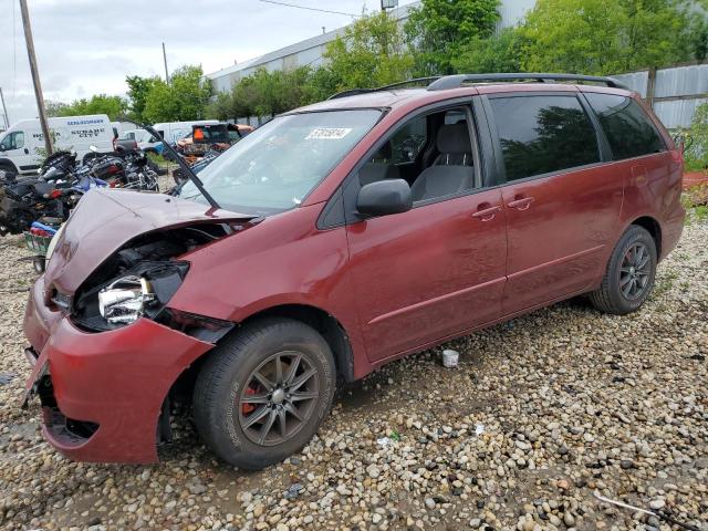 5TDZA23C84S140841 - 2004 TOYOTA SIENNA CE MAROON photo 1