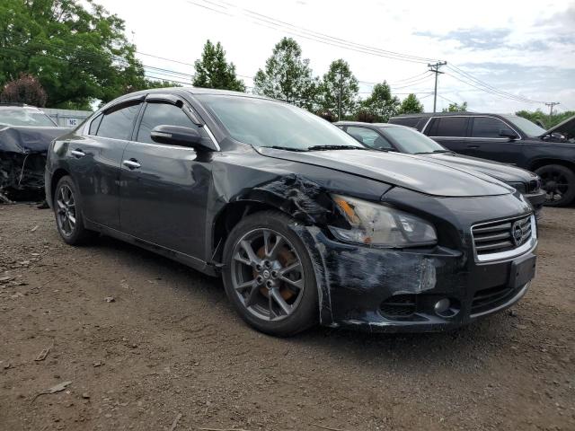 1N4AA5AP1EC445482 - 2014 NISSAN MAXIMA S BLACK photo 4