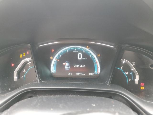 2HGFC2F66JH020051 - 2018 HONDA CIVIC LX BLACK photo 9