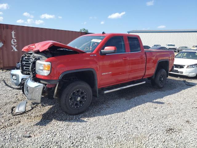 1GT22YEG3FZ107927 - 2015 GMC SIERRA K2500 SLE RED photo 1