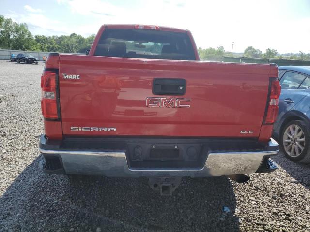 1GT22YEG3FZ107927 - 2015 GMC SIERRA K2500 SLE RED photo 6