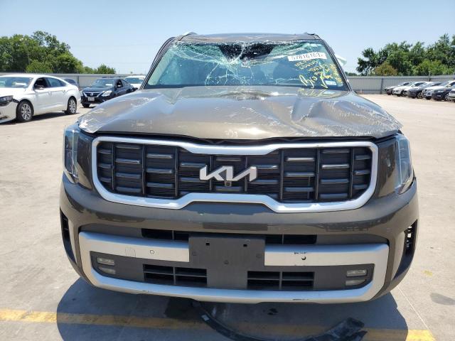 5XYP5DGC0PG326084 - 2023 KIA TELLURIDE SX BROWN photo 5