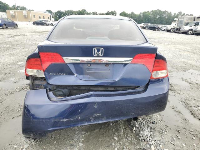 1HGFA16959L024553 - 2009 HONDA CIVIC EXL ლურჯი ფოტო 6