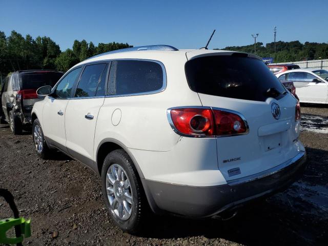 5GAKRBED7BJ397128 - 2011 BUICK ENCLAVE CXL WHITE photo 2