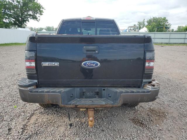 1FTPX04504KC89861 - 2004 FORD F-150 BLACK photo 6