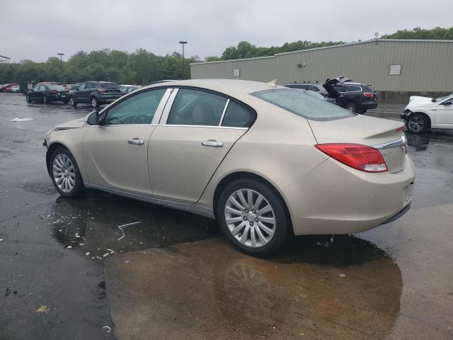 2G4GR5EK6C9115784 - 2012 BUICK REGAL TAN photo 2