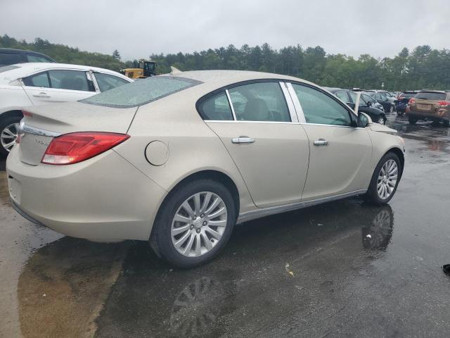 2G4GR5EK6C9115784 - 2012 BUICK REGAL TAN photo 3